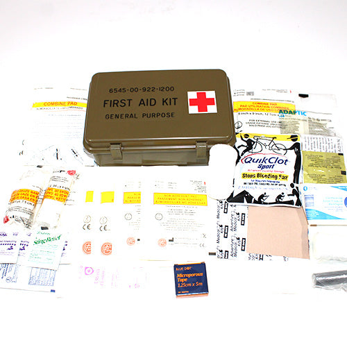US ファーストエイドキッドセット 米軍放出品 軍用実物 – BASE CAMP