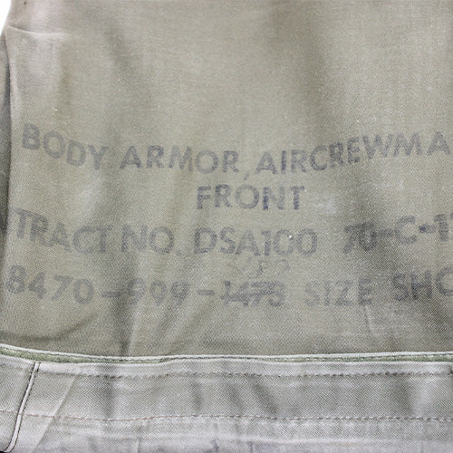 BODY ARMOR AIRCREWMAN 米軍放出品 軍用実物