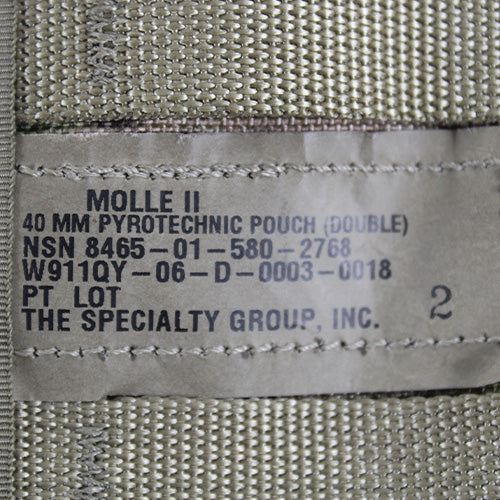 MOLLE II 40mmグレネードポーチ 米軍放出品 軍用実物