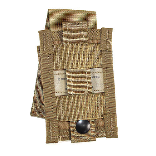 MOLLE 40mmポーチ シングル 米軍放出品 軍用実物