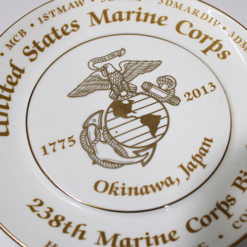 USMC 238TH 2013年 バースデーモニュメント 米軍放出品