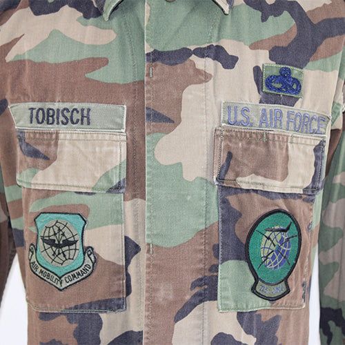 米軍 BDU ジャケット ワッペン付き 米軍放出品 軍用実物 – BASE